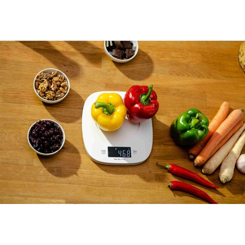Zelmer ZKS1451 kitchen scale White Countertop Square Electronic kitchen scale