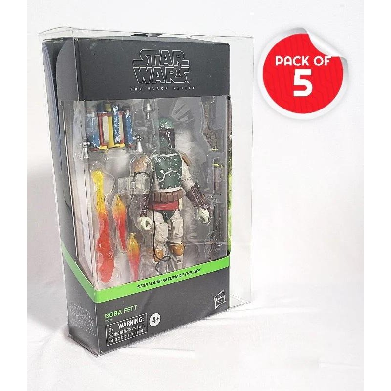 EVORETRO - PET Protector For Black Series Action Figure Star Wars 5pc