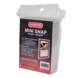 EVORETRO - Mini Snap Card Holders 5pc