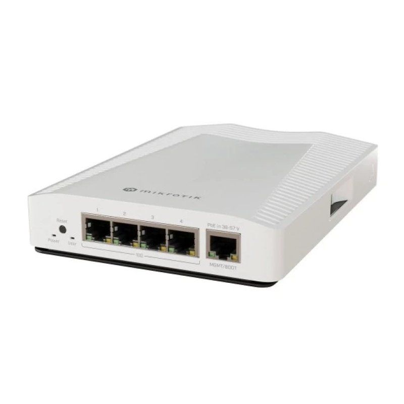 Mikrotik CRS304-4XG-IN commutateur réseau 10G Ethernet (100/1000/10000) Connexion Ethernet, supportant l'alimentation