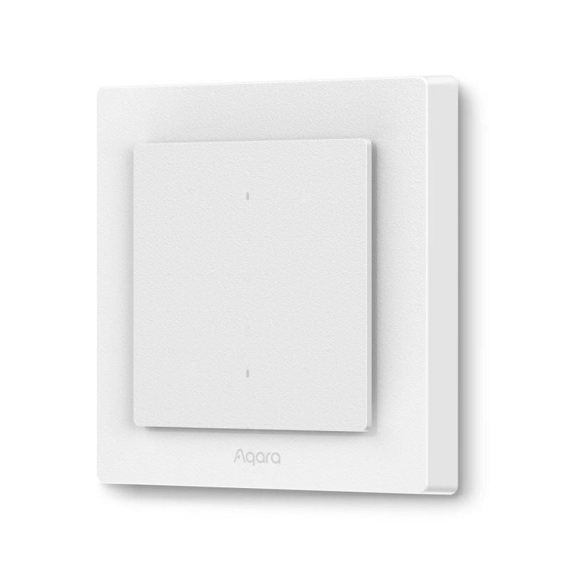 Aqara Light Switch H2 EU | Light Switch | 2 Buttons, 1 Channel, Offline