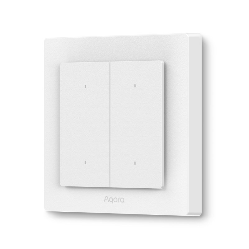 Aqara Light Switch H2 EU | Light Switch | 4 Buttons, 2 Channels, Offline