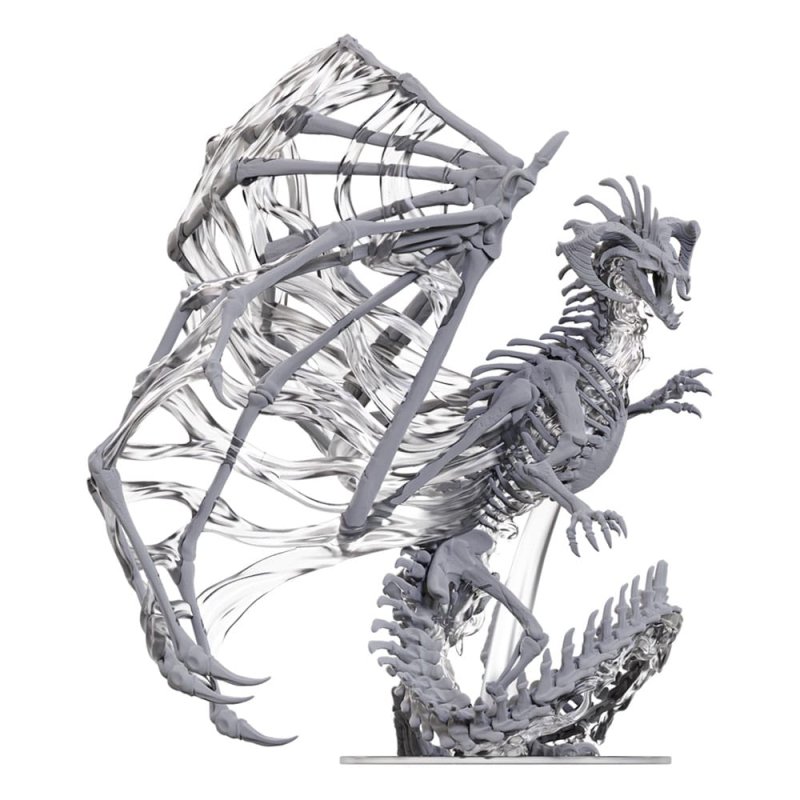 D&D Nolzur's Marvelous Miniatures à peindre Black Dracolich 30 cm