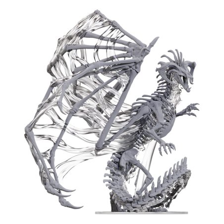 D&D Nolzur's Marvelous Miniatures à peindre Black Dracolich 30 cm