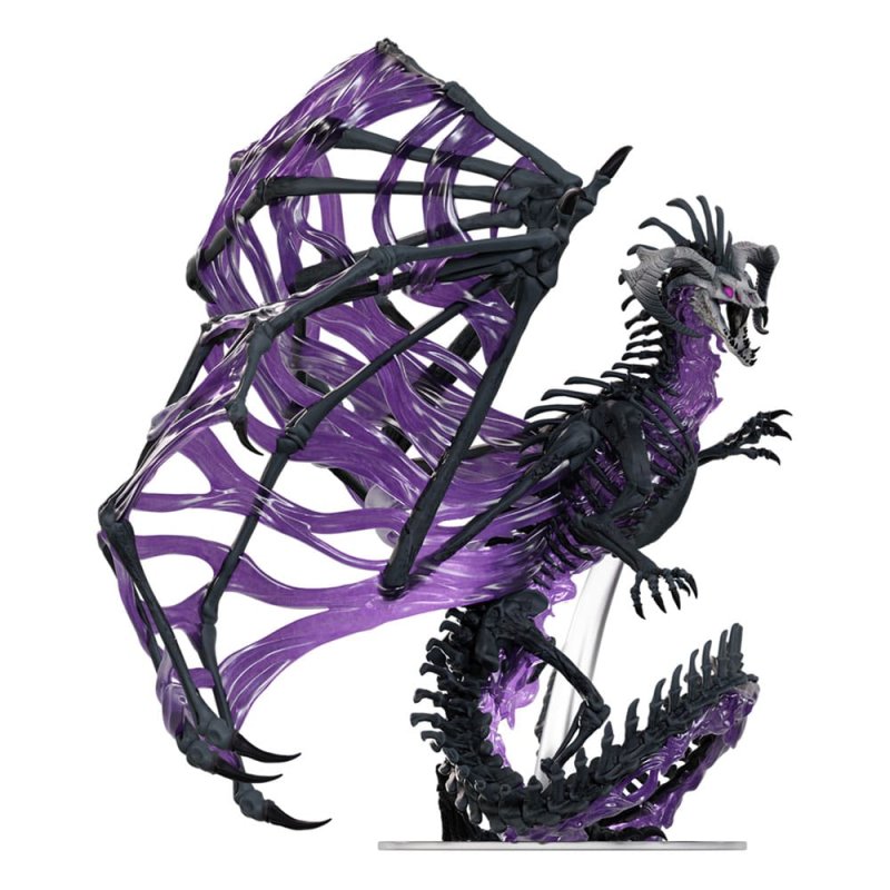 D&D Icons of the Realms miniature prépeinte "Boxed Miniature" Black Dracolich 30 cm