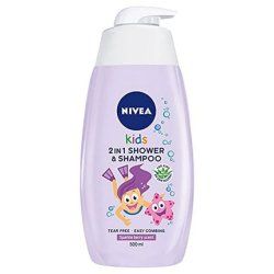 NIVEA 2in1 Body and Hair Cleanser with Fruit Scent Gel 500ml