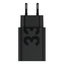 Motorola TurboPower Wall Charger 33W USB-C 1m C-C cable Black