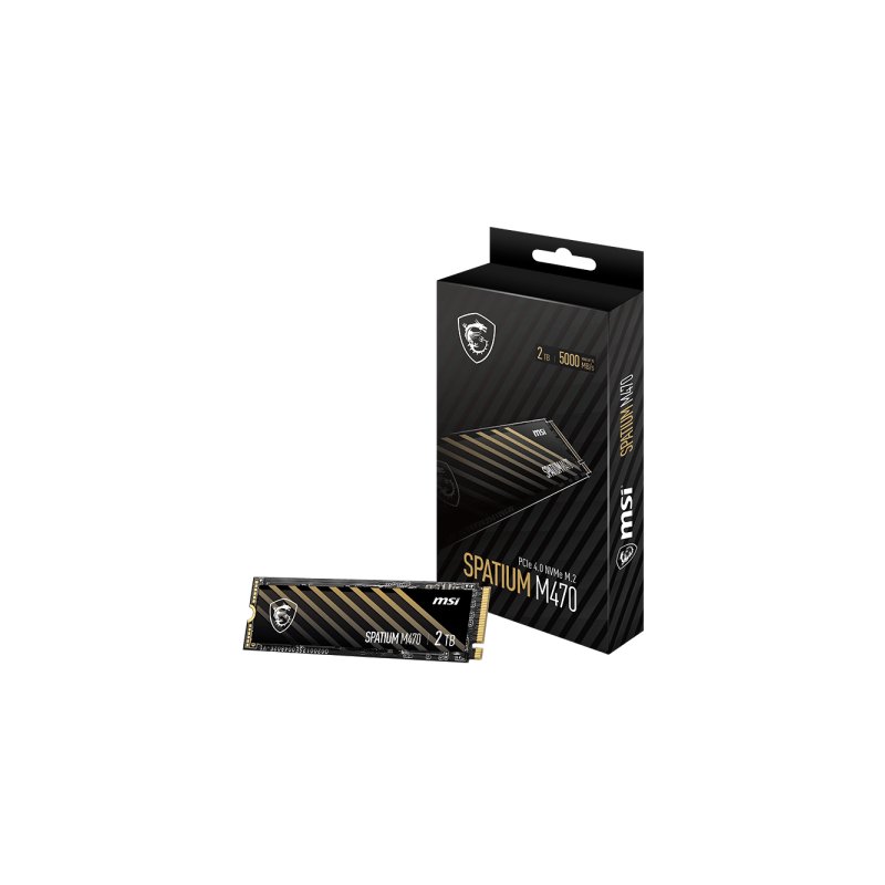 MSI SSD SPATIUM M470 PRO PCIe 4.0 NVMe M.2 2TB