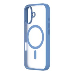 QDOS QDG-FMS1633SD-BCL coque de protection pour téléphones portables 15,5 cm (6.1") Housse Bleu, Transparent