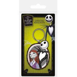 NBX - Porte-Clés Caoutchouc - Jack & Sally