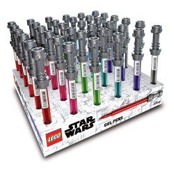 LEGO Star Wars présentoir stylos à bille à encre gel Sabre Laser (36)
