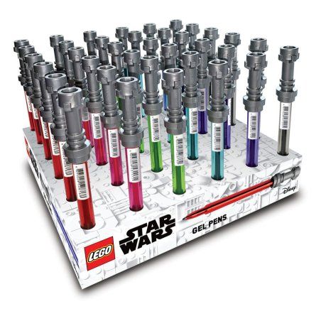 LEGO Star Wars présentoir stylos à bille à encre gel Sabre Laser (36)