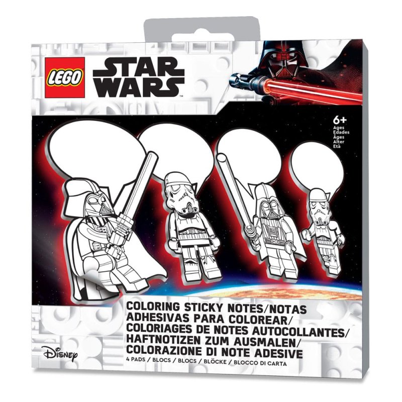 LEGO Star Wars set Post-it avec stylo Darth Vader