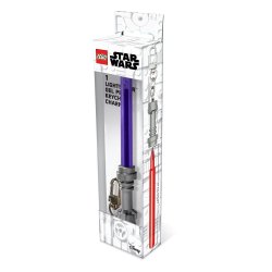 LEGO Star Wars stylo à bille à encre gel avec porte-clés lego Violet