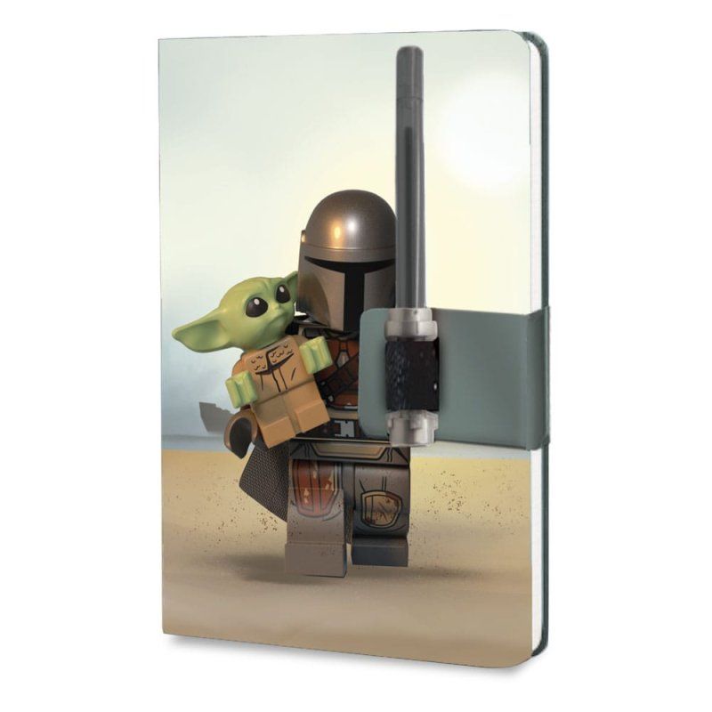 LEGO Star Wars The Mandalorian cahier avec stylo Mandalorian