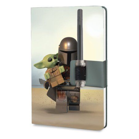 LEGO Star Wars The Mandalorian cahier avec stylo Mandalorian