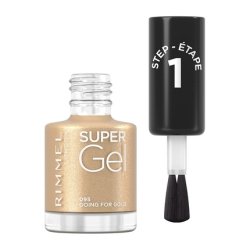 Rimmel Super Gel Nail Polish No.095 Going For Gold 12ml