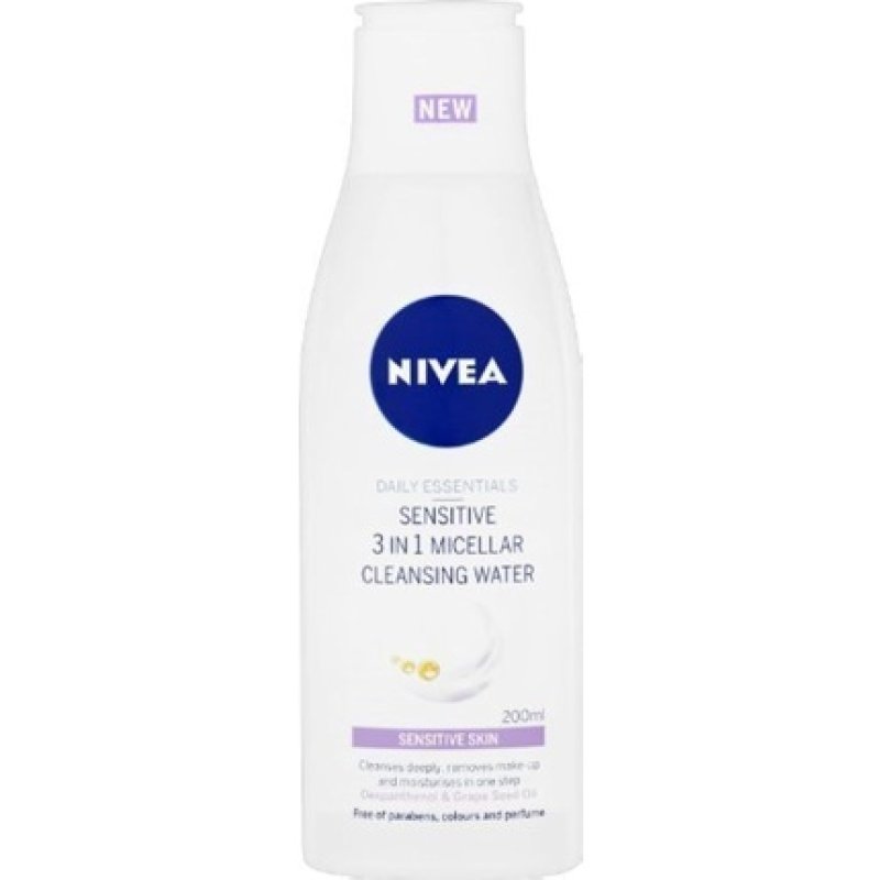 Nivea Daily Essentials Sensitive 3 in 1 Micellar Cleansing Water 200ml