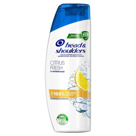 Head & Shoulders Citrus Fresh Anti-Dandruff Shampoo Up to 100% Dandruff Protection for Hair and Scalp Clinically Proven