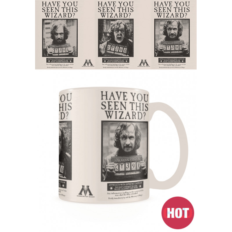 HARRY POTTER - Wanted Sirius Black - Mug thermoréactif 315ml