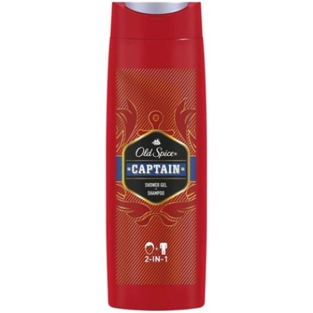 Old Spice Captain Shower Gel & Shampoo for Men 400ml