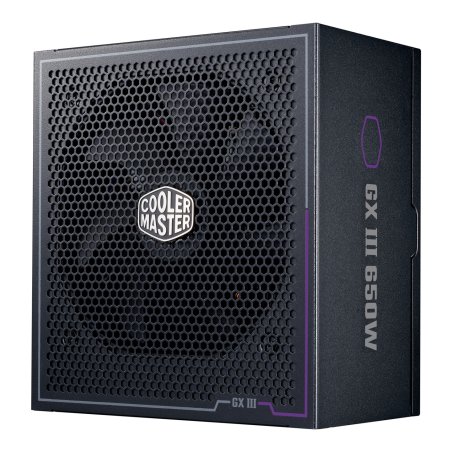 Cooler Master 650W GX III Gold ATX 3.0 PSU, Fully Modular, HDB Bearing Fan, 80 Gold