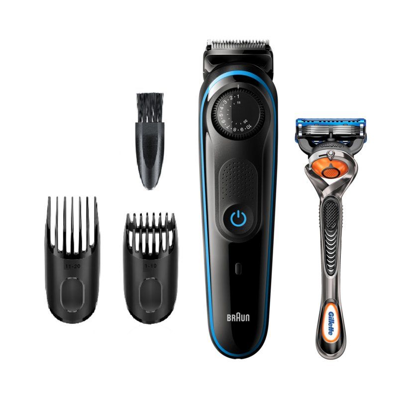 Braun BT3240 beard trimmer Battery 39 2 cm Wet & Dry Black, Blue