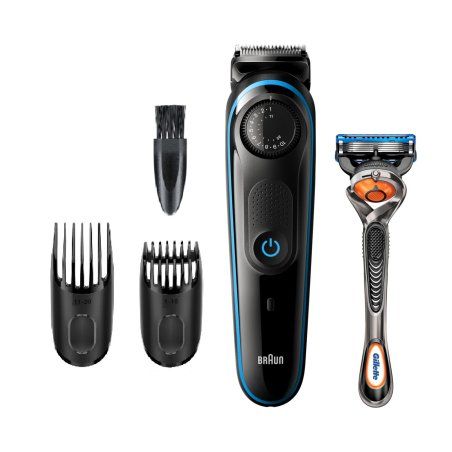 Braun BT3240 beard trimmer Battery 39 2 cm Wet & Dry Black, Blue