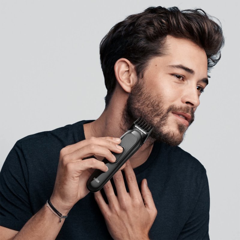 Braun Multigroomer MGK3225 tondeuse à barbe Batterie 13 2,1 cm Noir