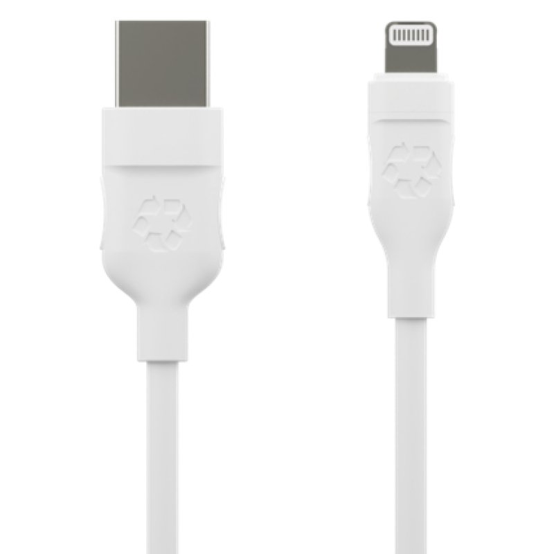 Dbramante1928 - Re-charge - Cable - USB-A to MFI Lightning, TPE, 1.2m - White