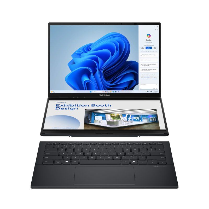 ASUS Zenbook Duo UX8406CA-PZ068X Intel Core Ultra 9 285H Hybrid (2-in-1) 35.6 cm (14") Touchscreen 3K 32 GB