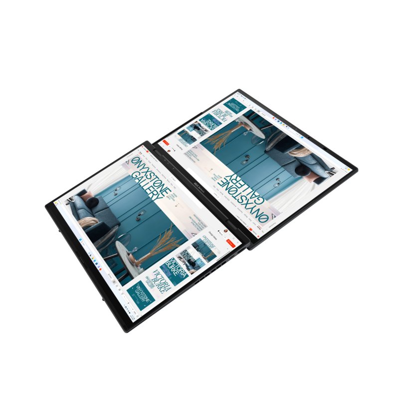 Zenbook Duo (UX8406CA-QL203X) (grau, Intel® Core? Ultra 9 285H, Intel® Arc? Graphics, 32 GB LPDDR5X, 1 TB SSD,