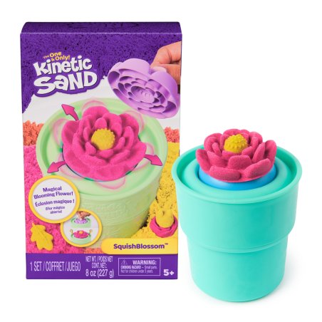 SpinMaster Kinetic Sand - Squish Blossom 227 g