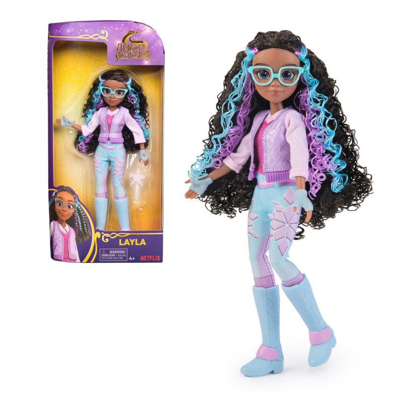 SpinMaster Unicorn Academy - Fashion Doll - Layla