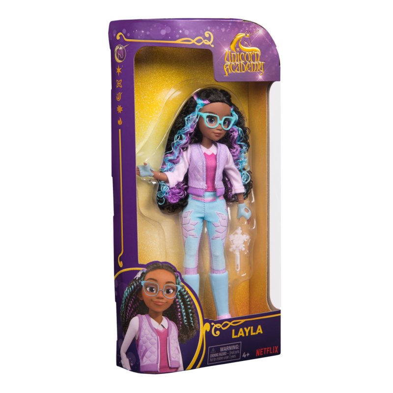 SpinMaster Unicorn Academy - Fashion Doll - Layla