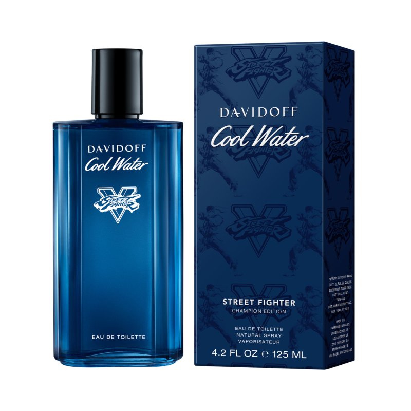 Davidoff Cool Water Man Champion Edition Streetfighter 125 ml Hommes