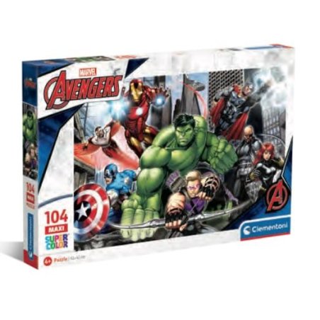 MARVEL - Les Avengers - Puzzle Maxi 104P