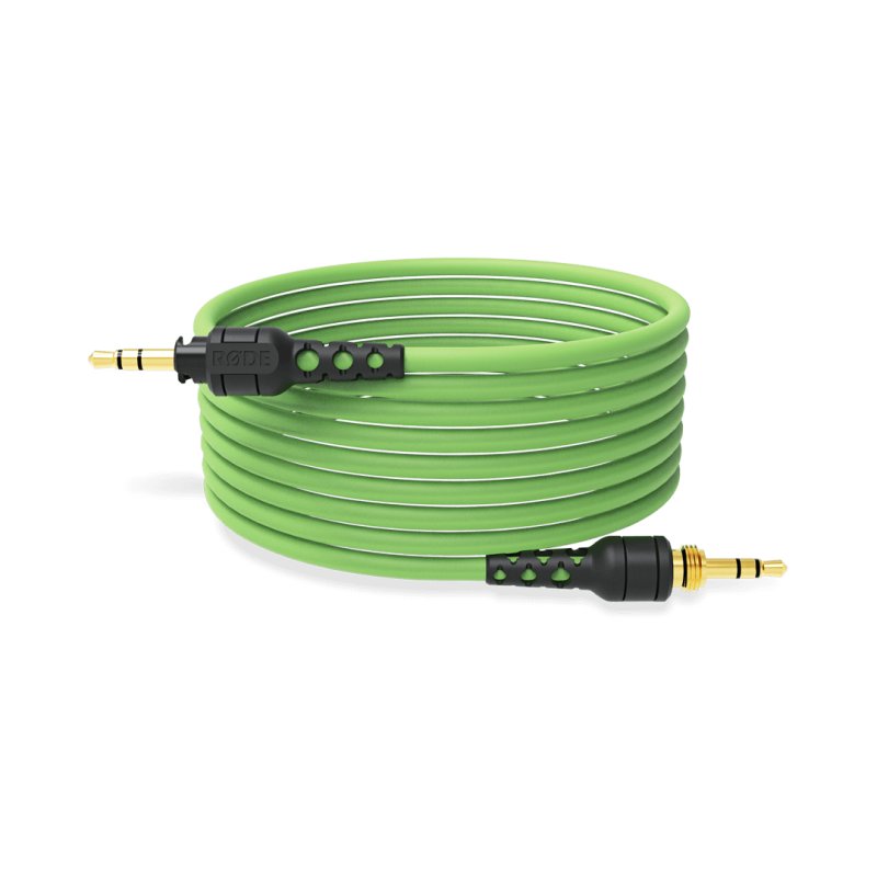 Rode NTH-Cable, Anschlusskabel für Rode NTH-100 – 2,4m, grün