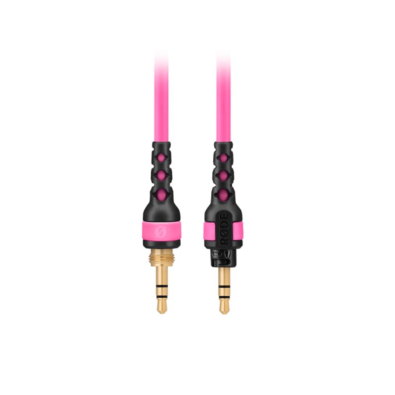 Rode NTH-Cable, Anschlusskabel für Rode NTH-100 – 2,4m, pink