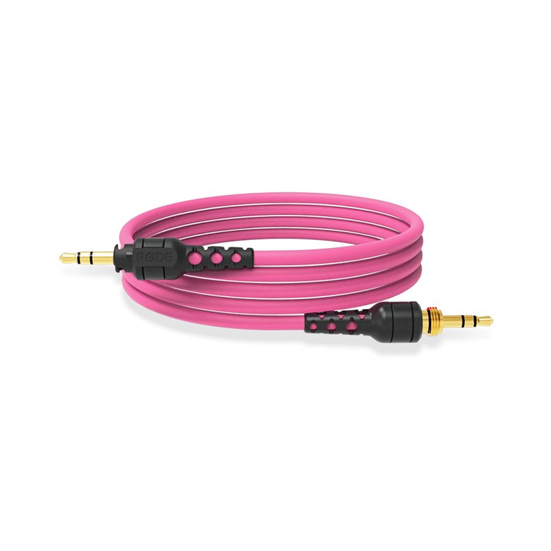 Rode NTH-Cable, Anschlusskabel für Rode NTH-100 – 1,2m, pink