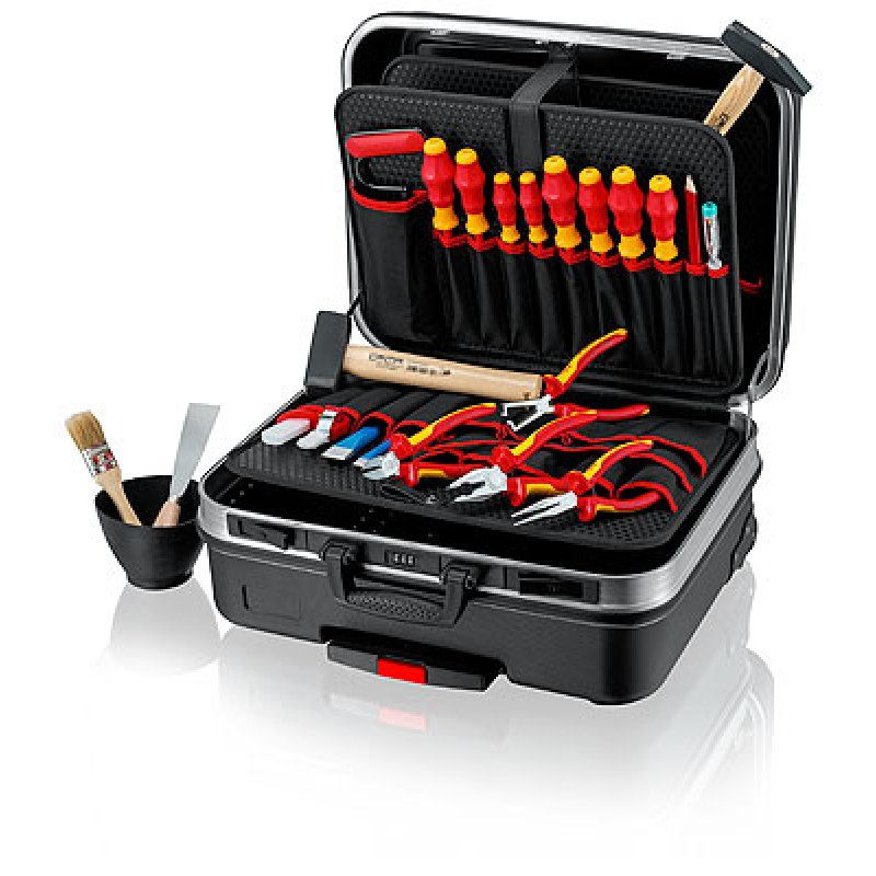 Knipex 00 21 06 HL S Caisse à outils pour mécanicien 24 outils