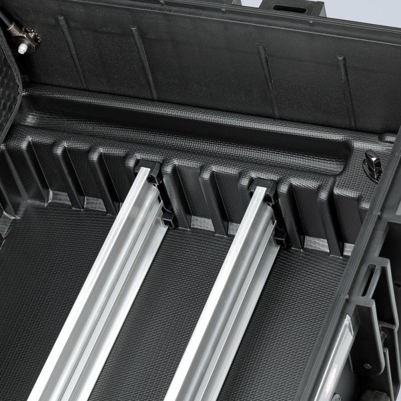 Werkzeugkoffer "Robust45 Move" Elektro, 63-teilig (schwarz, mit Werkzeug-Sortiment für Elektriker)