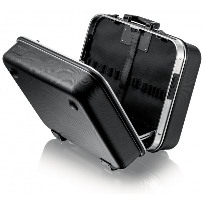 Werkzeugkoffer "BIG Twin" 00 21 42 LE (schwarz, Umlaufender Aluminiumrahmen)