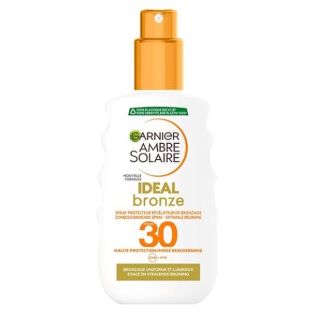 Garnier Ambre Solaire Ideal Bronze Sunscreen Spray SPF 30 - 200ml