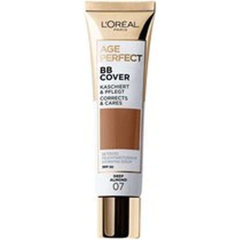 L'Oreal Paris Age Perfect Bb Cover Foundation 07 Deep Almond - 30 Ml