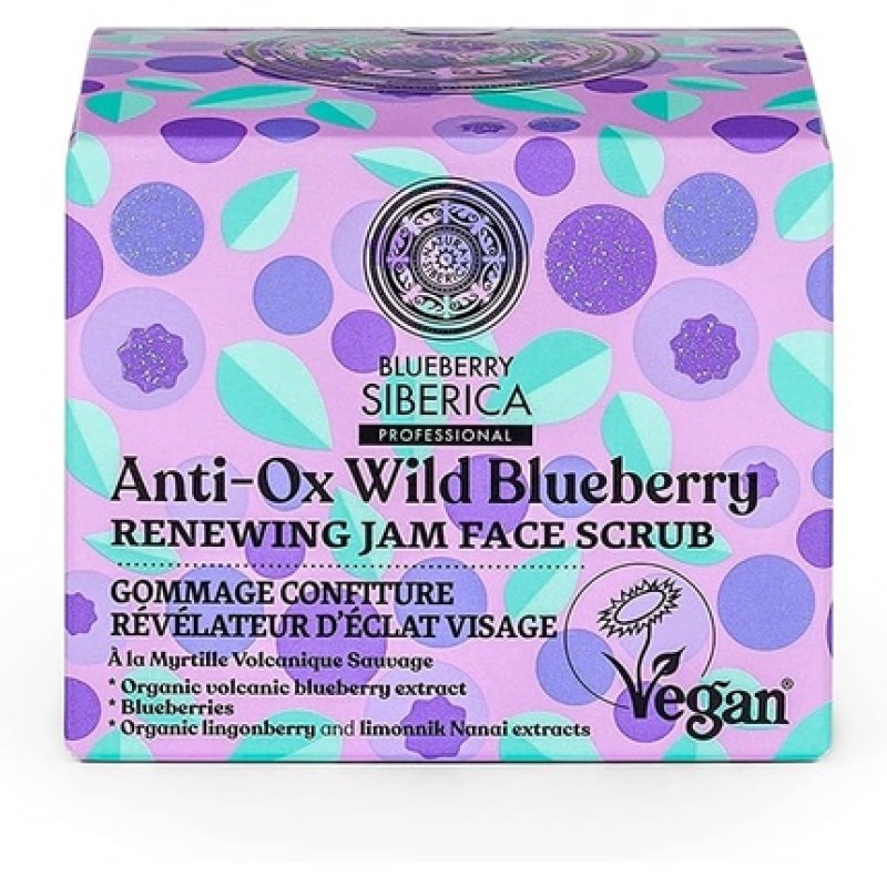 Natura Siberica Anti-OX Wild Blueberry Renewing Face Scrub