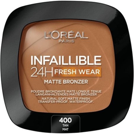L'Oréal Infaillible 24h Fresh Wear Matte Bronzer Shade 400 Tan Doré