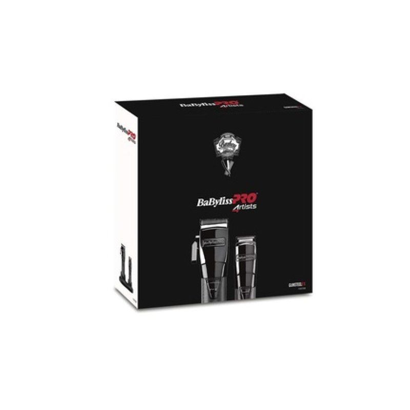 Metal Clipper/Trimmer Combi Set - Gunsteel Color