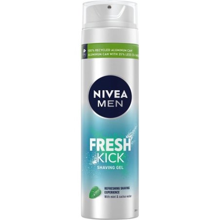 Nivea Men Cool Kick Shaving Gel 200ml