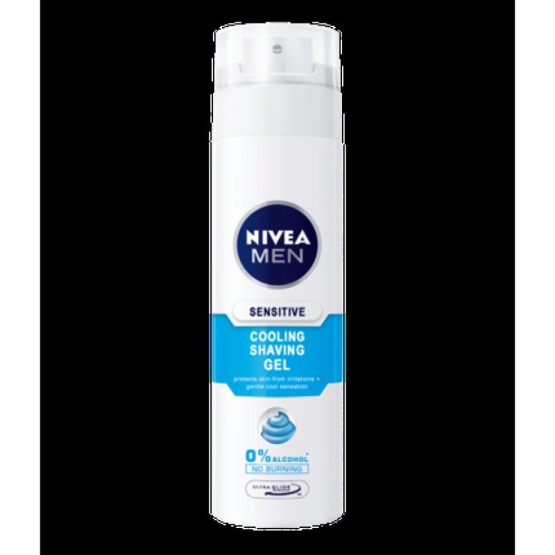 nivea sensitive cooling shaving gel 200ml